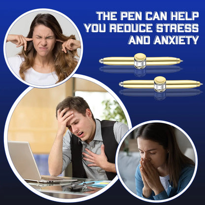 LED Spinning Fidget Pen: Anxiety Relief & Fun Writing Tool