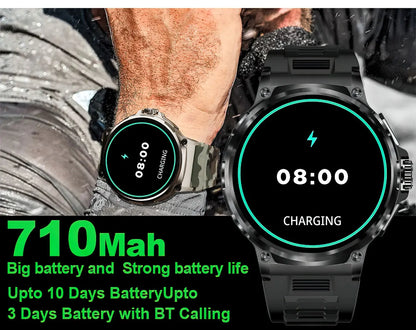 "Stay Connected: 1.85-Inch Ultra HD Smart Watch with GPS, Bluetooth Calling, and Long-Lasting 710mAh Battery for Active Lifestyles!"