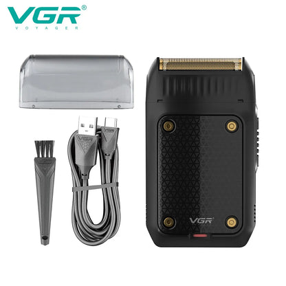 Rasage en douceur partout : tondeuse à barbe portable VGR V-353