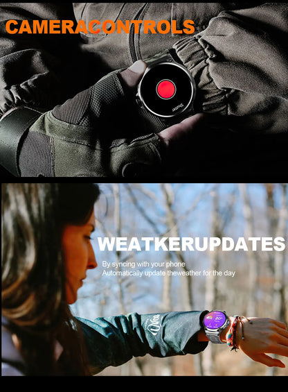 "Stay Connected: 1.85-Inch Ultra HD Smart Watch with GPS, Bluetooth Calling, and Long-Lasting 710mAh Battery for Active Lifestyles!"