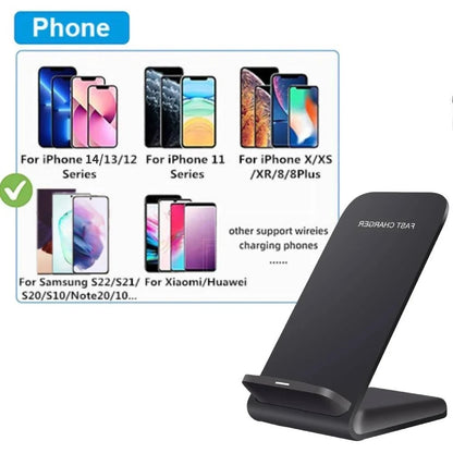 NOUVEAU support de charge sans fil rapide 65 W pour Samsung S22/S21 et iPhone 16/15/14