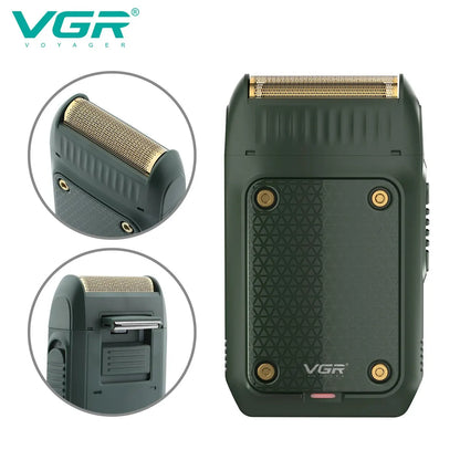 Rasage en douceur partout : tondeuse à barbe portable VGR V-353